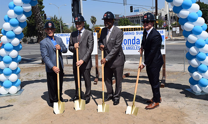 Groundbreaking new dealership location Groundbreaking new dealership location