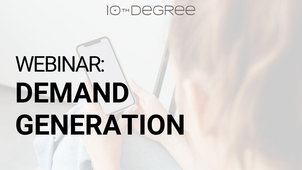 Webinar Demand Gen
