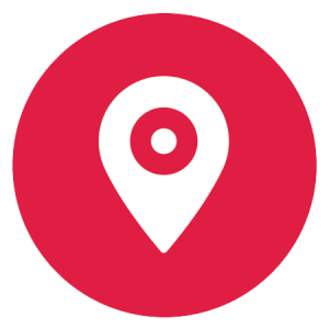 Icon Location Bold Round