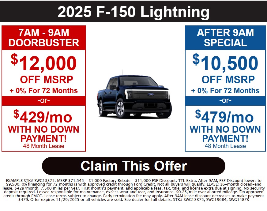 6 F 150 Lightning
