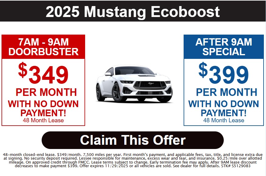 8 Mustang Ecoboost