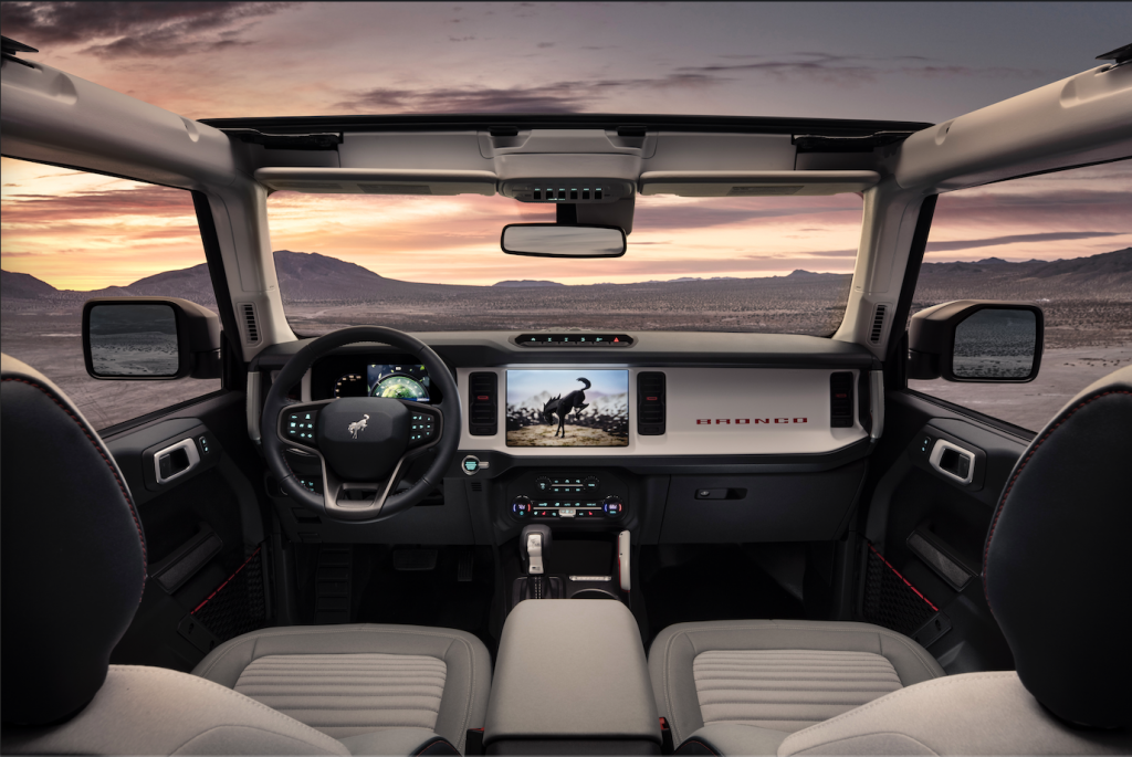 Ford Bronco Interior