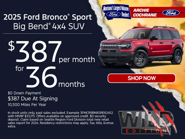 Acfo4495g Special Bronco Sport
