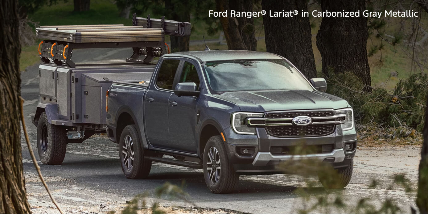 Ford Ranger Lariat in Carbonized Gray Metallic