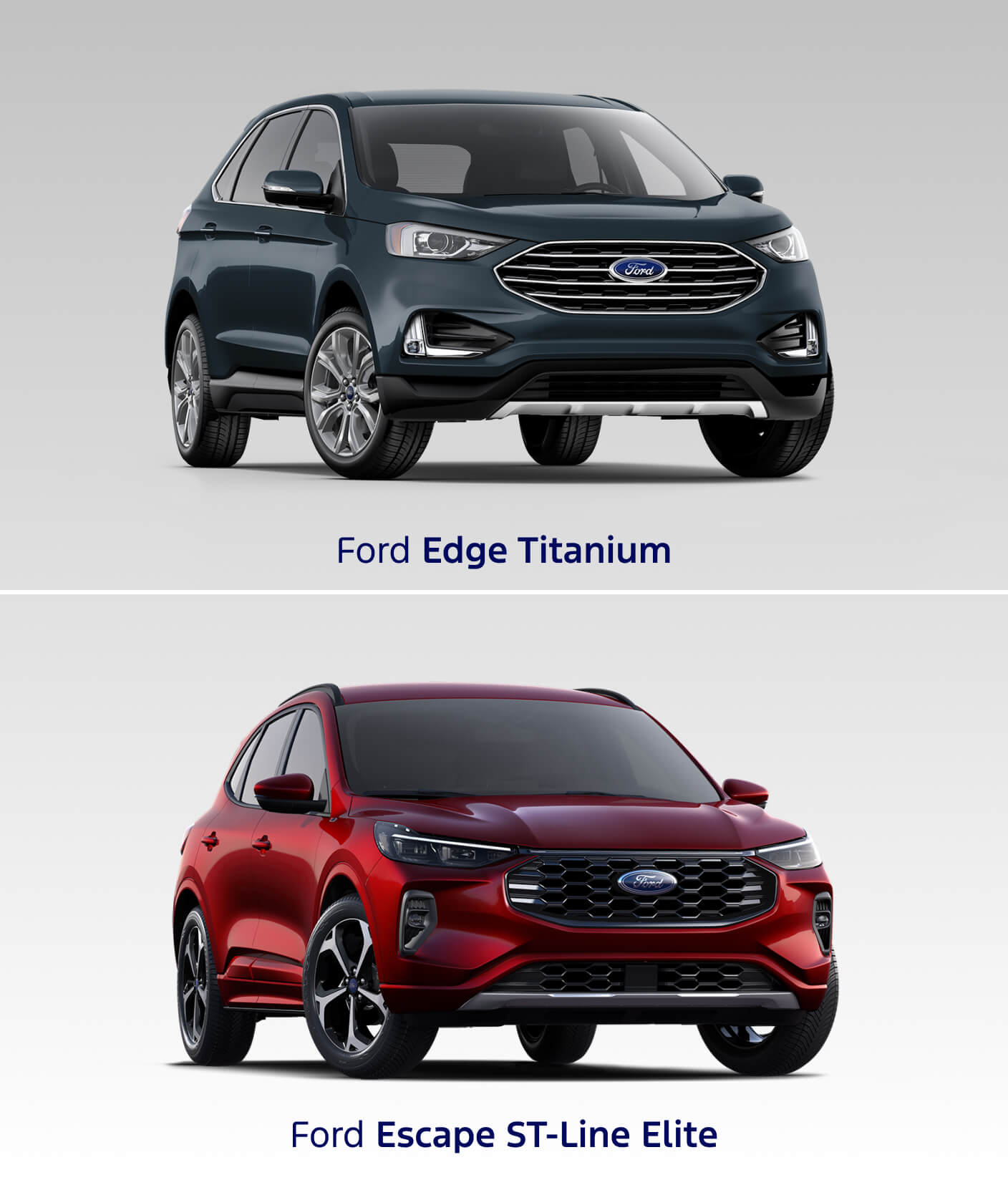 ord Edge vs. Ford Escape Pricing & Trim Levels