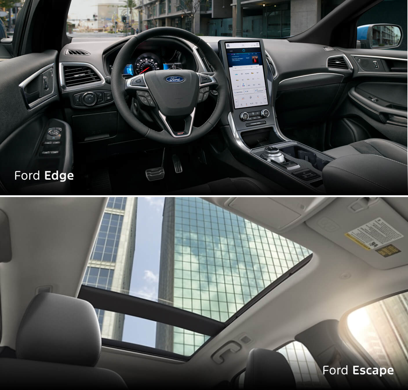 Explore Ford Edge vs. Ford Escape Dimensions