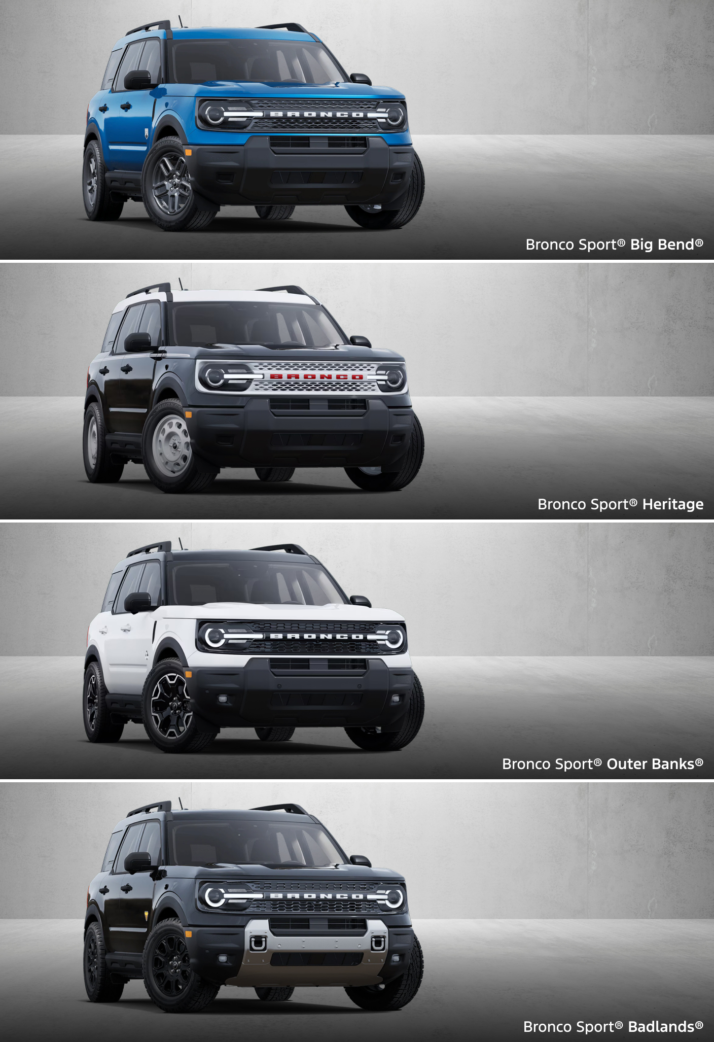 Say Hello to the New 2025 Ford Bronco Sport Models