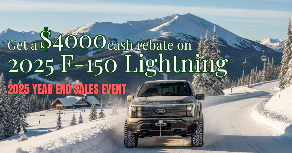 Bham Ford F150 Lightning Year End Sales Event Banner