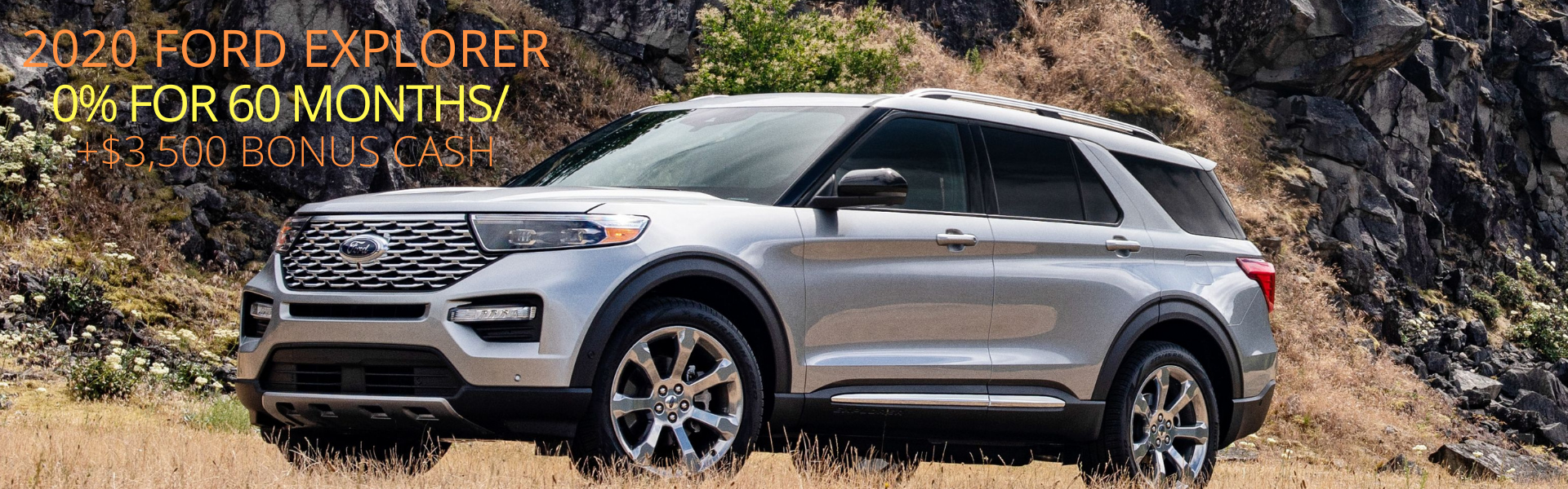 2020 Ford Explorer Landing Page