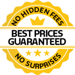 Badge No Hidden Fees No Surprises Transparent