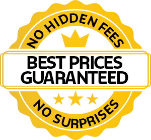 Badge No Hidden Fees No Surprises Transparent
