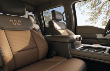 2026 Ford Super Duty Lariat Java Interior