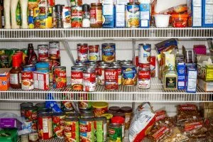 Food Stocked On Shelves B 300x200
