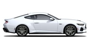 Oxford White 2026 Ford Mustang on White Background