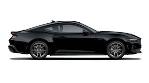 Shadow Black 2026 Ford Mustang on White Background