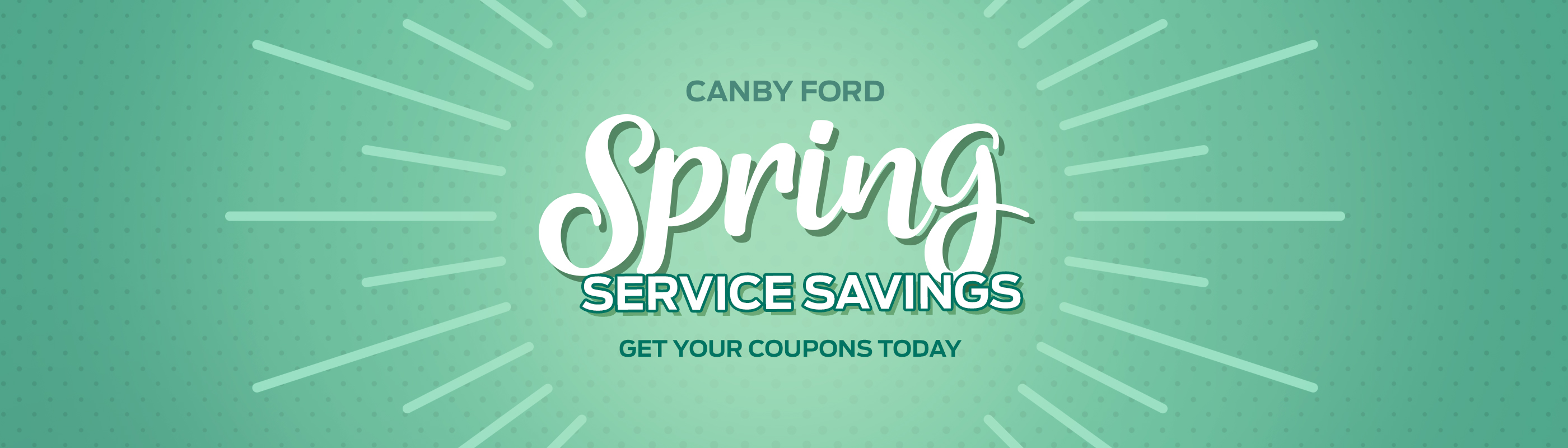 Spring Service Savings