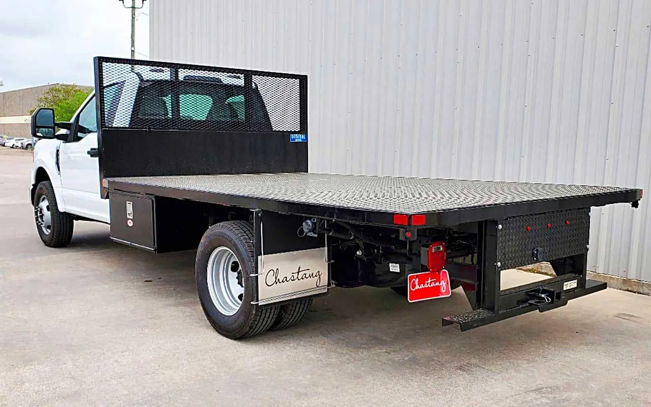 12ft Flatbed Body Ford On F 350 Chassis