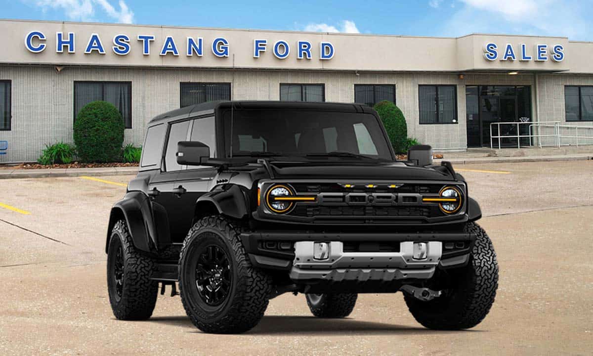 2026 Ford Bronco Raptor In Shadow Black