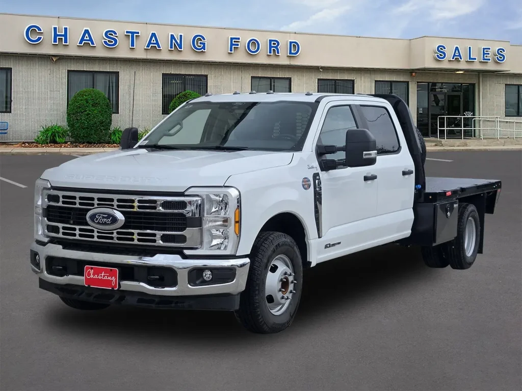 F 350 Super Duty Chassis With 9ft Flatbed
