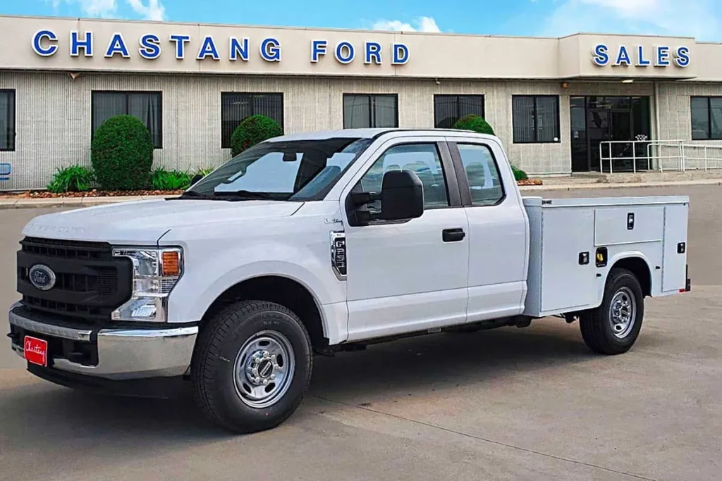 Ford F 250 With Knapheide Service Body
