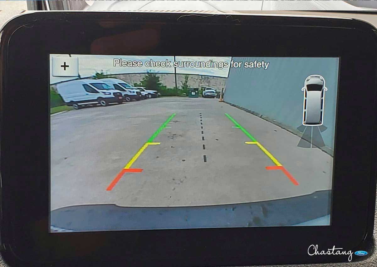 Transit Connect Cargo Van Reverse Sensing Camera