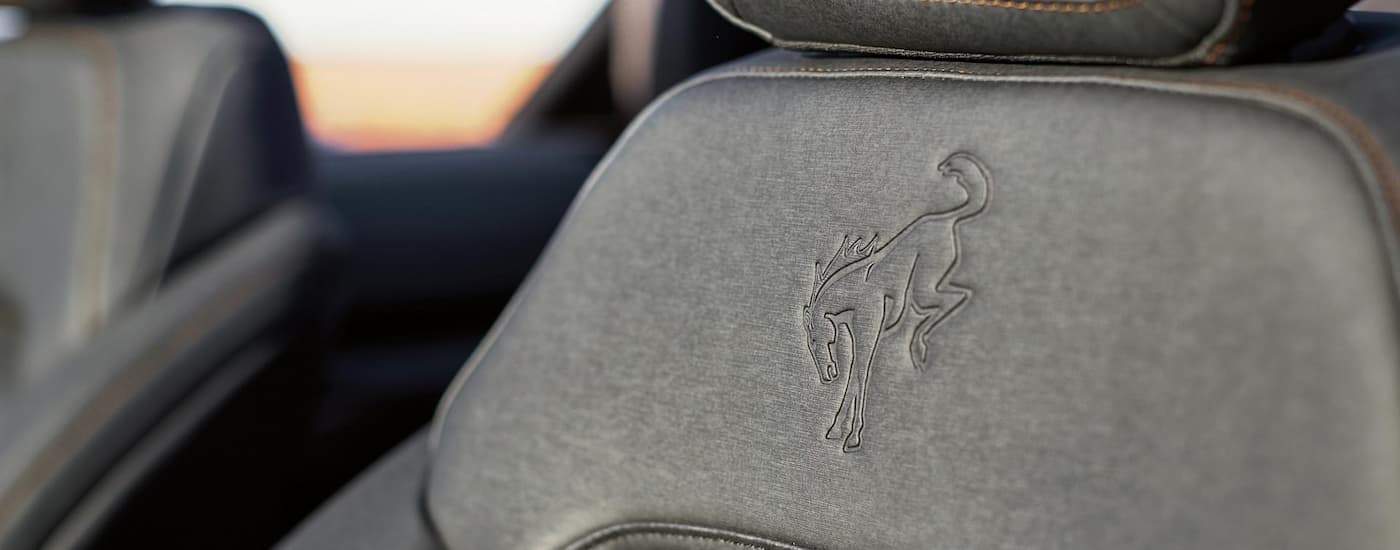 Grey seating in a 2026 Ford Bronco
