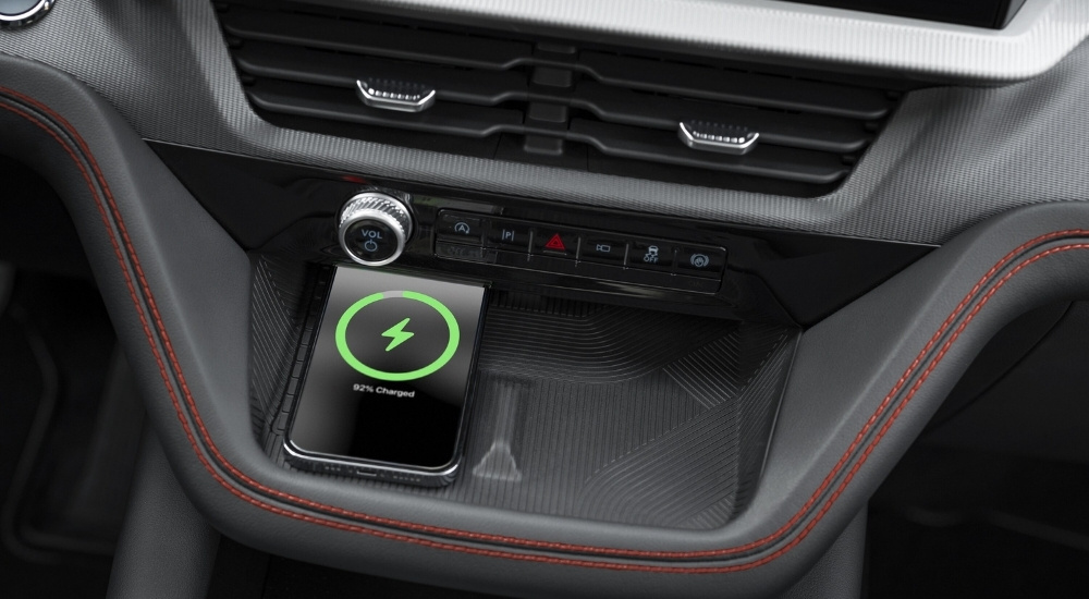 Smart phone charging in a 2026 Ford Explorer