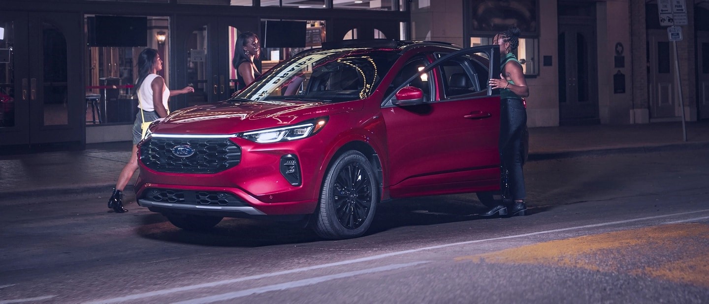Group of women getting in to the 2025 Ford Escape