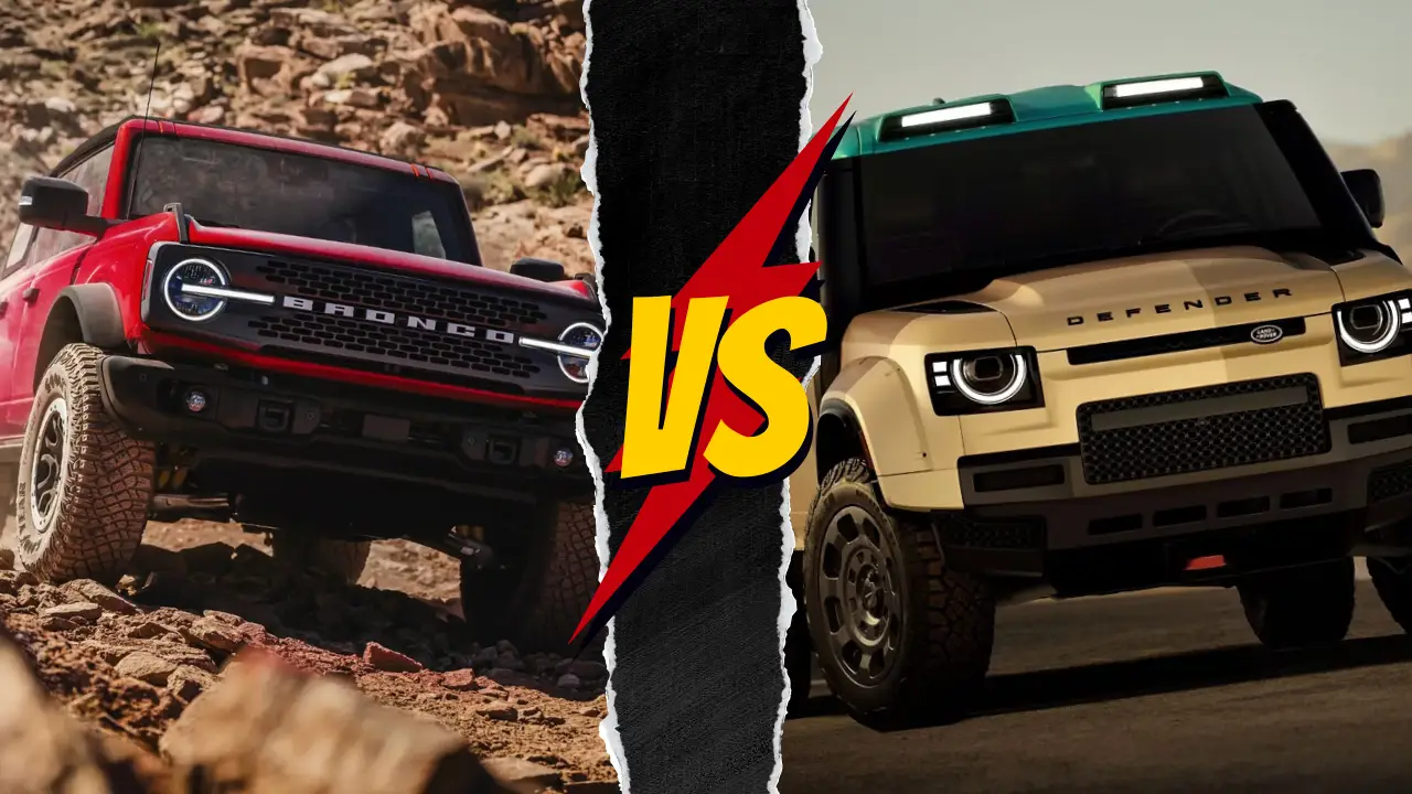 2026 Ford Bronco compared to Defender