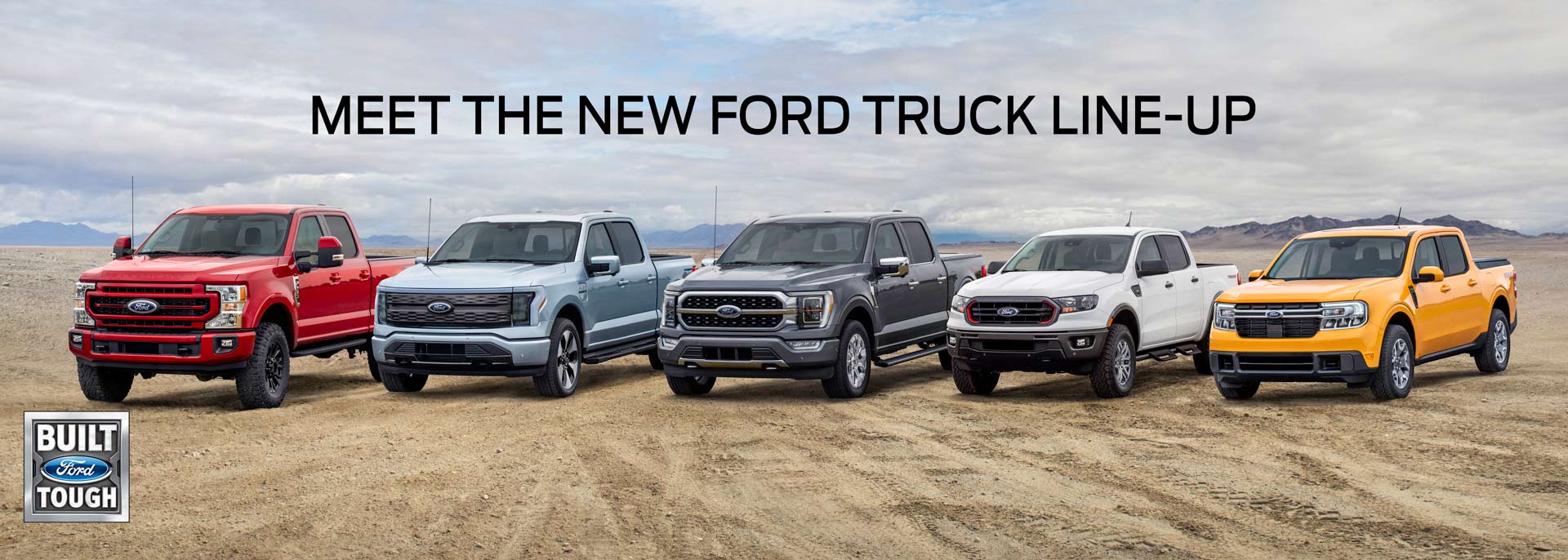 Ford Truck Lineup F 250 F 150 Lightning F 150 Ranger Maverick 1920w