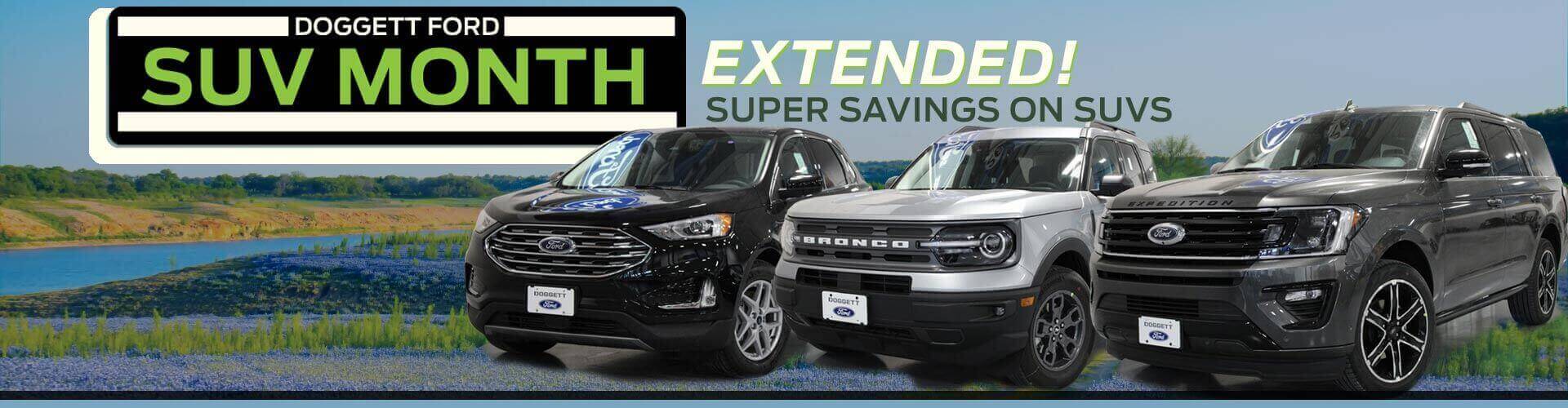 Suv Month Super Savings Wide May Hero Green Extended Doggett Ford Lp 1920w