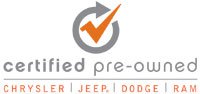 Certified Pre-Owned Chrysler Dodge Jeep Ram