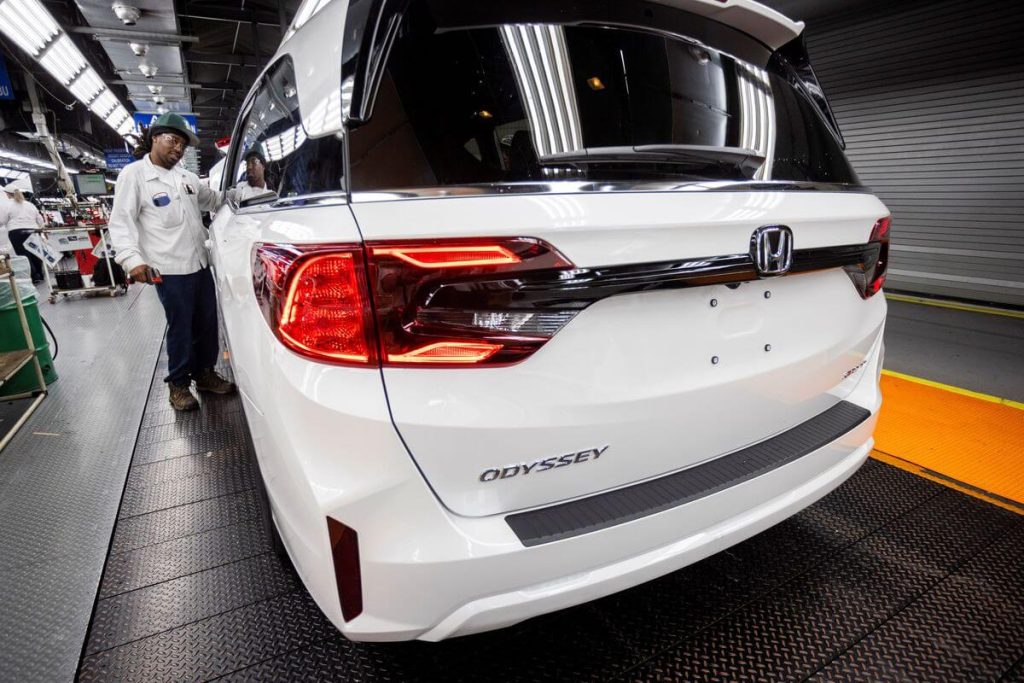Honda Odyssey Manufacturing