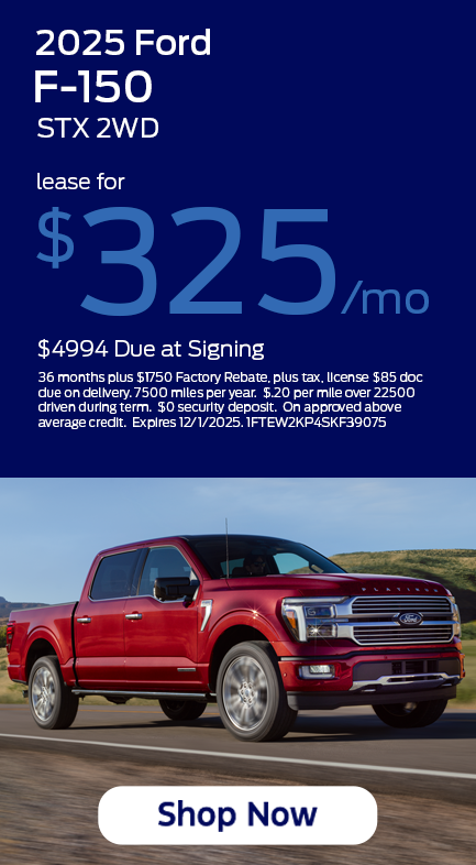 11 25 F 150 Lease Special 1