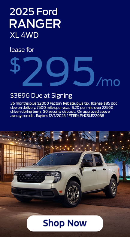 11 25 Ranger Lease Special