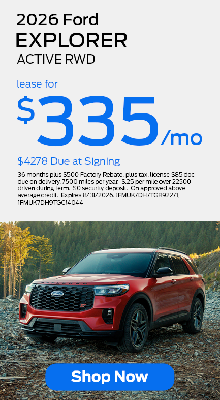 26 Summer Sales Explorer Lease
