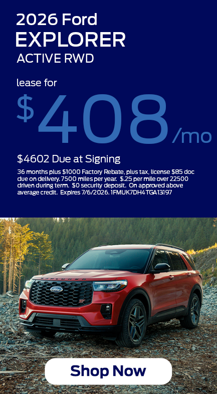 Explorer Lease Special 5 26