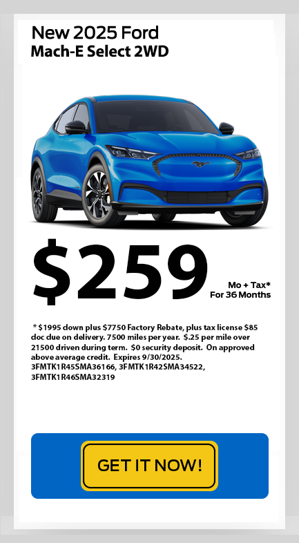 Mach E 925 Lease Special 2