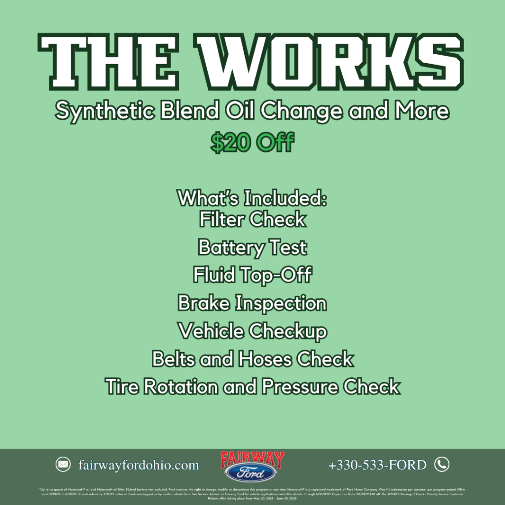 6 14 June Service Specials The Works
