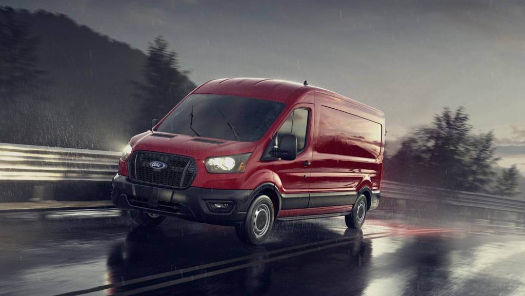 23 Frd Trn Van Red