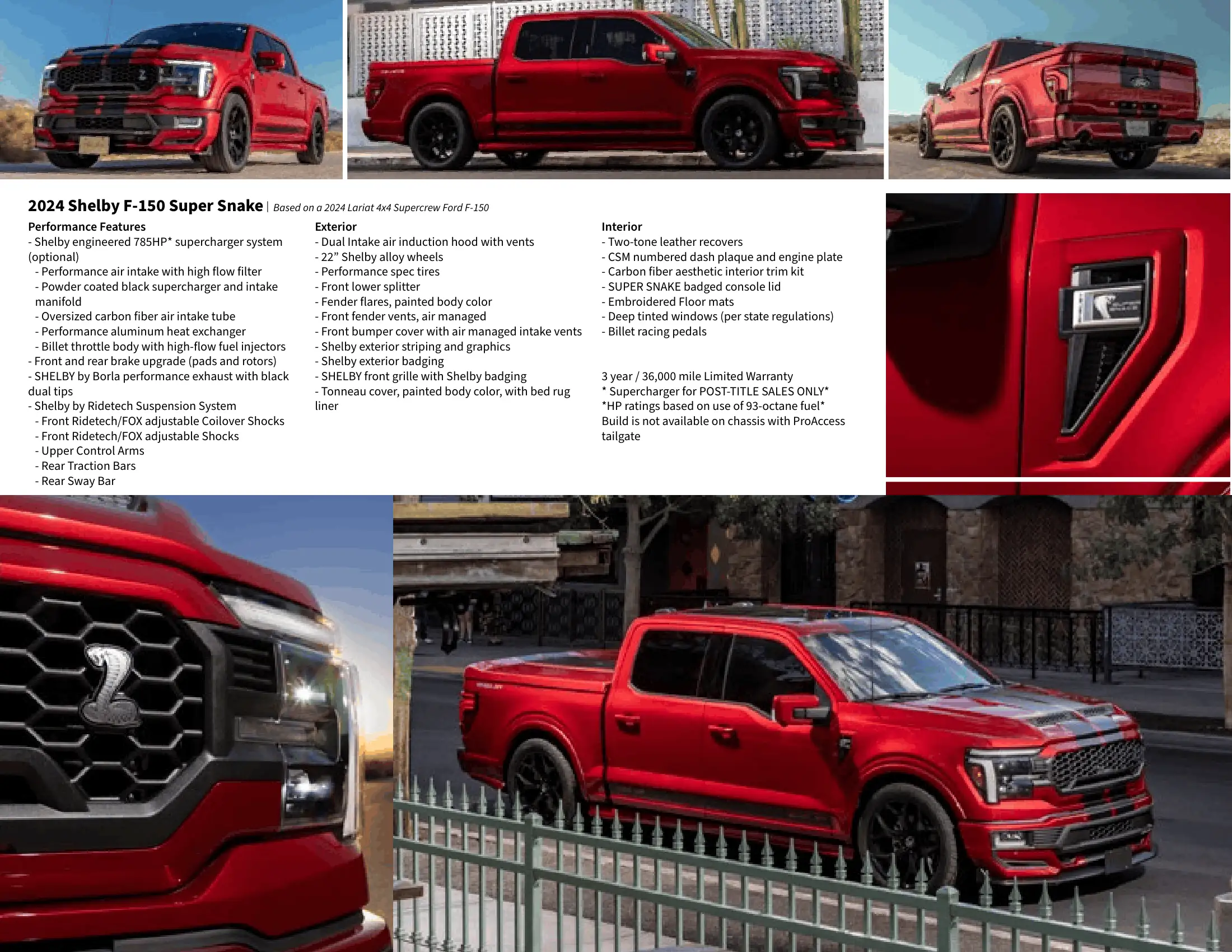 2024 Shelby F 150 Super Snake Brochure 3