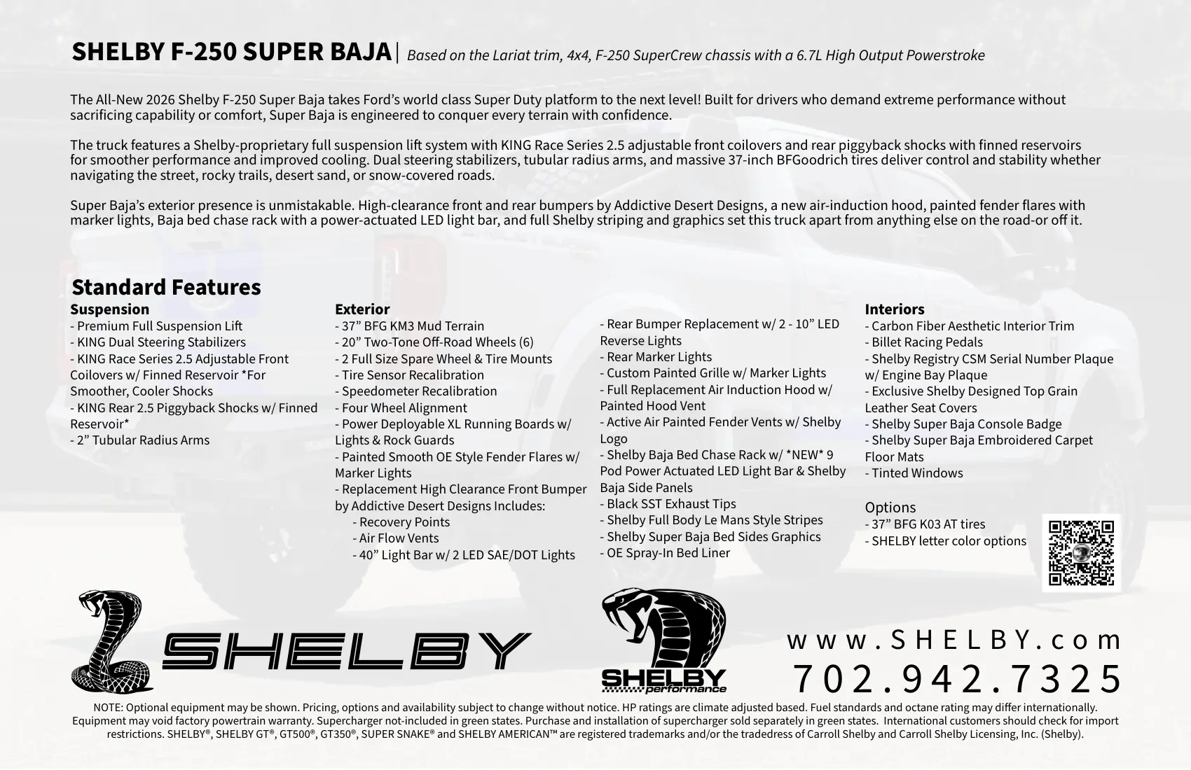 2026 Shelby Super Baja Hero Card 2