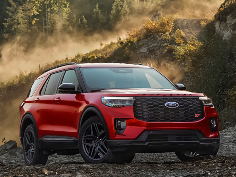 2025 Ford Explorer Rapid Red Metallic