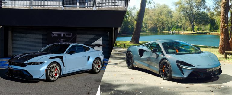 2025 Ford Mustang Gtd Vs 2025 Mclaren Artura