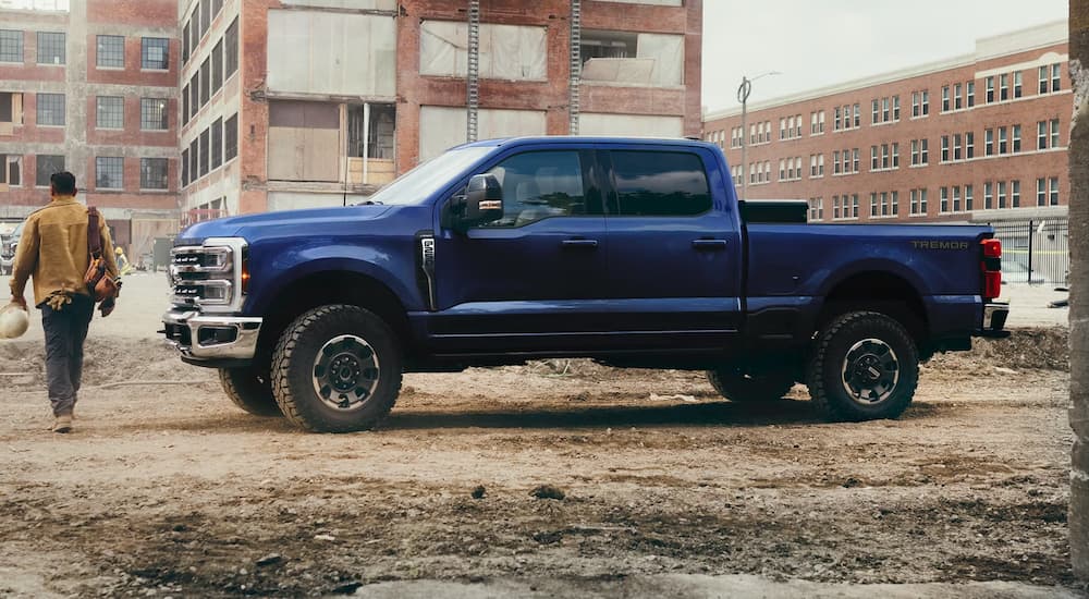 Ford Dealer In Sacramento 2025 Ford F 250 Tremor Blue