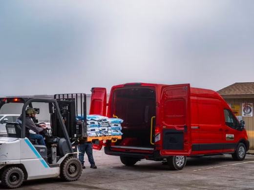 2026 Ford E Transit Cargo Van Loading