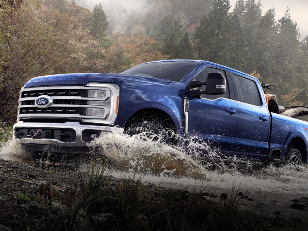 26 F 250 Driving In Water