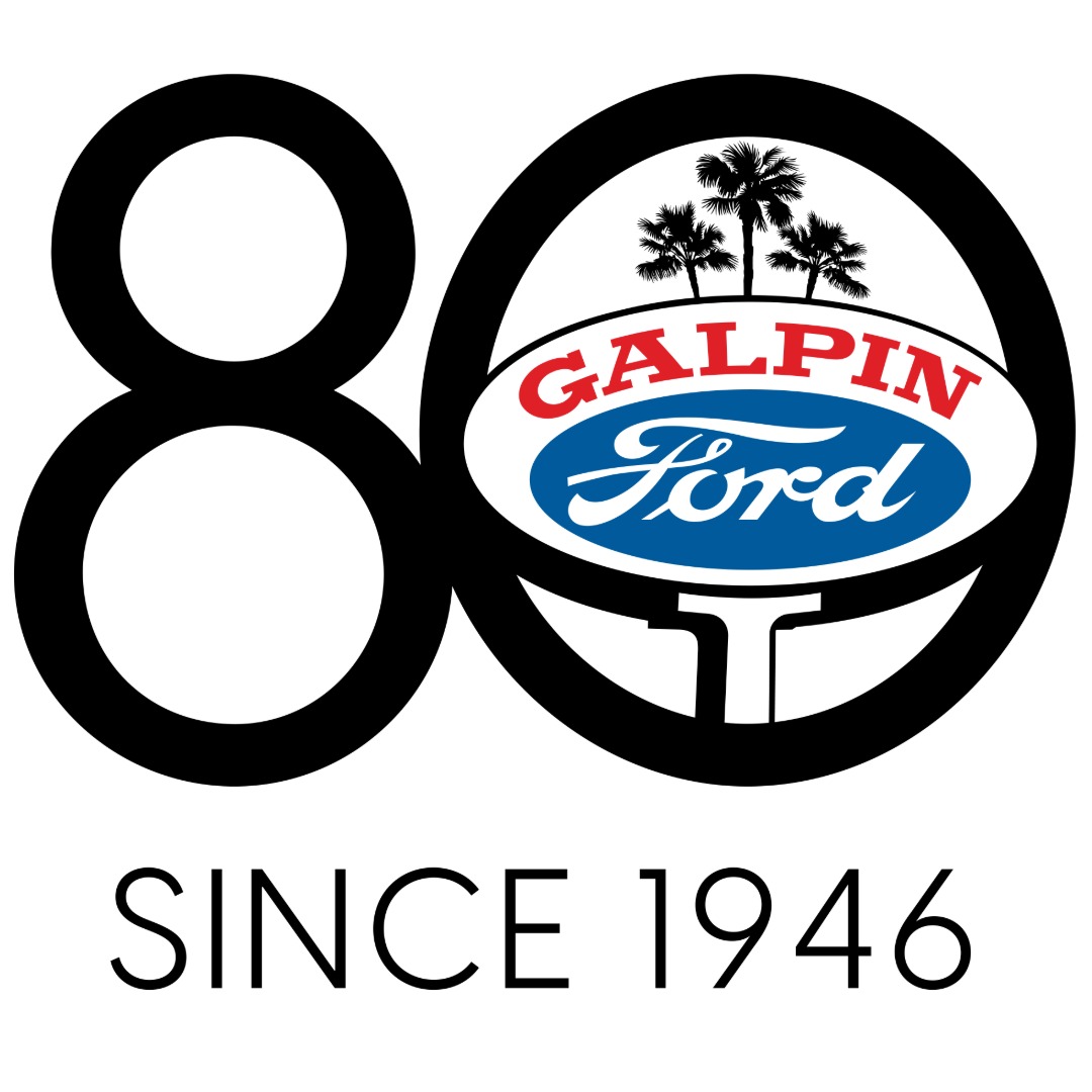 Galpin Ford 80th Anniversary Logo