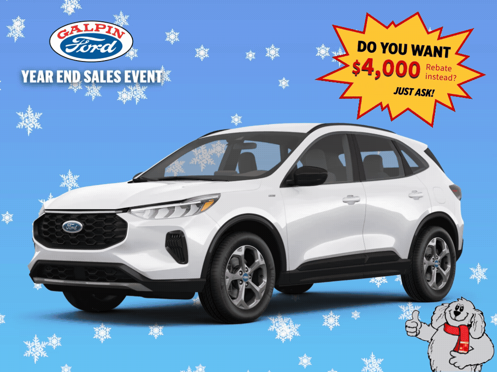 Ford Escape Active $4000 Rebate Winter