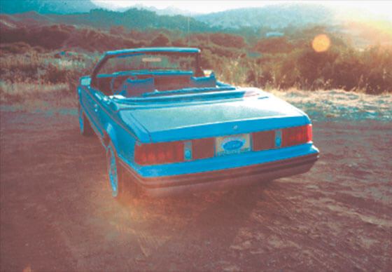 Galpinized Mustang Convertible